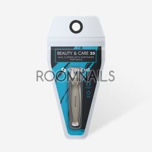 Nail clipper with container for nails BEAUTY & CARE 20