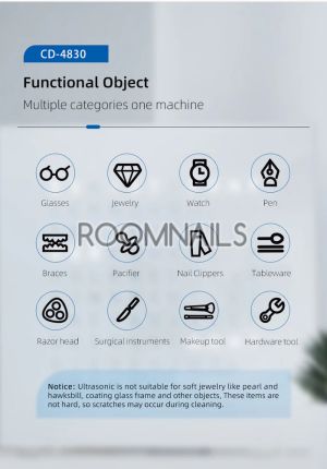 Ултразвукова вана Codyson CD-4830 3L с функция за нагряване